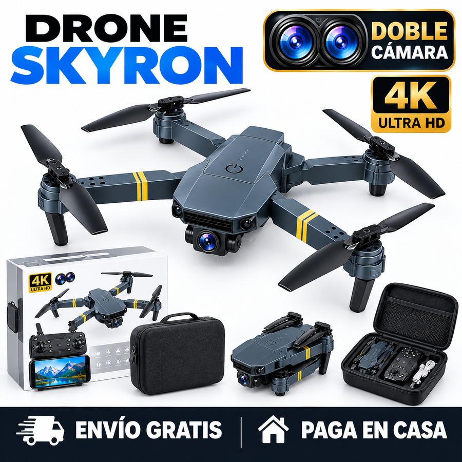 Dron con doble cámara 4K — imagen 1