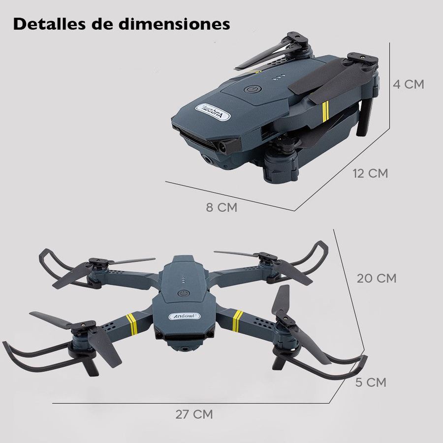 Dron con doble cámara 4K — imagen 5