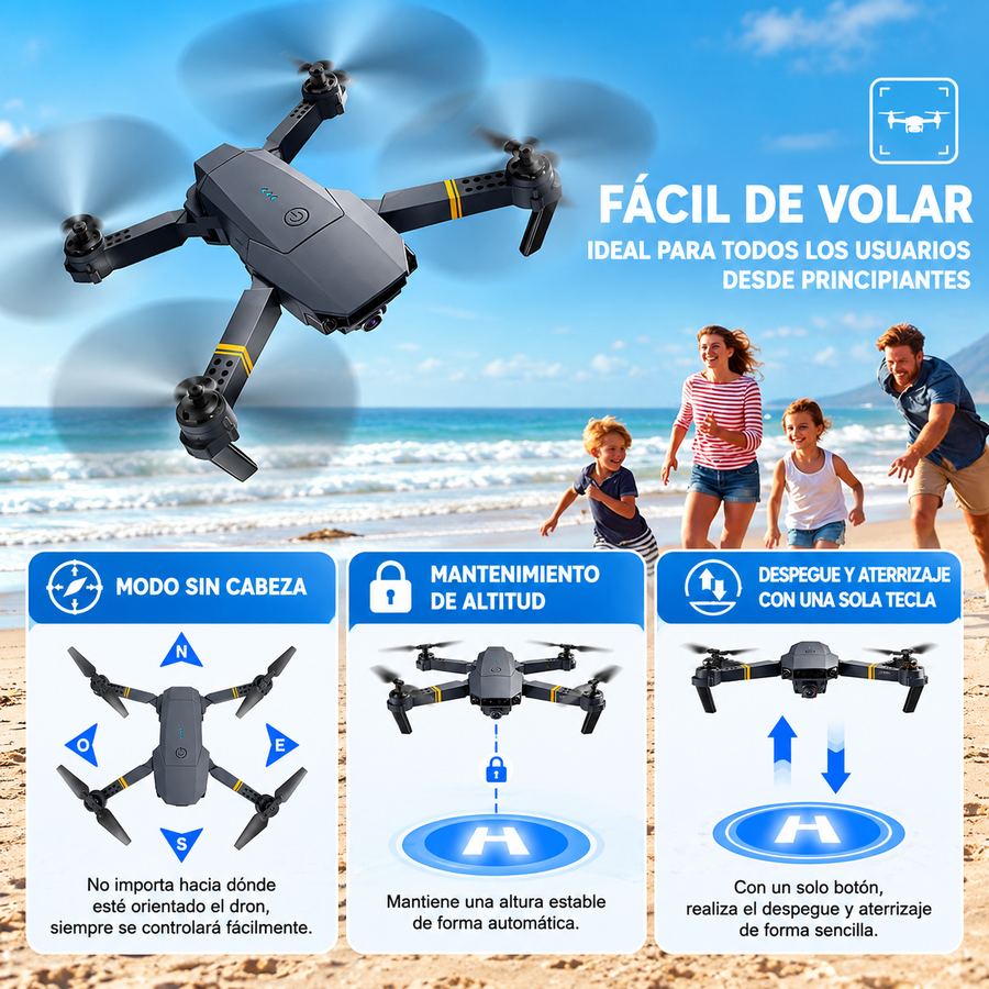 Dron con doble cámara 4K — imagen 14
