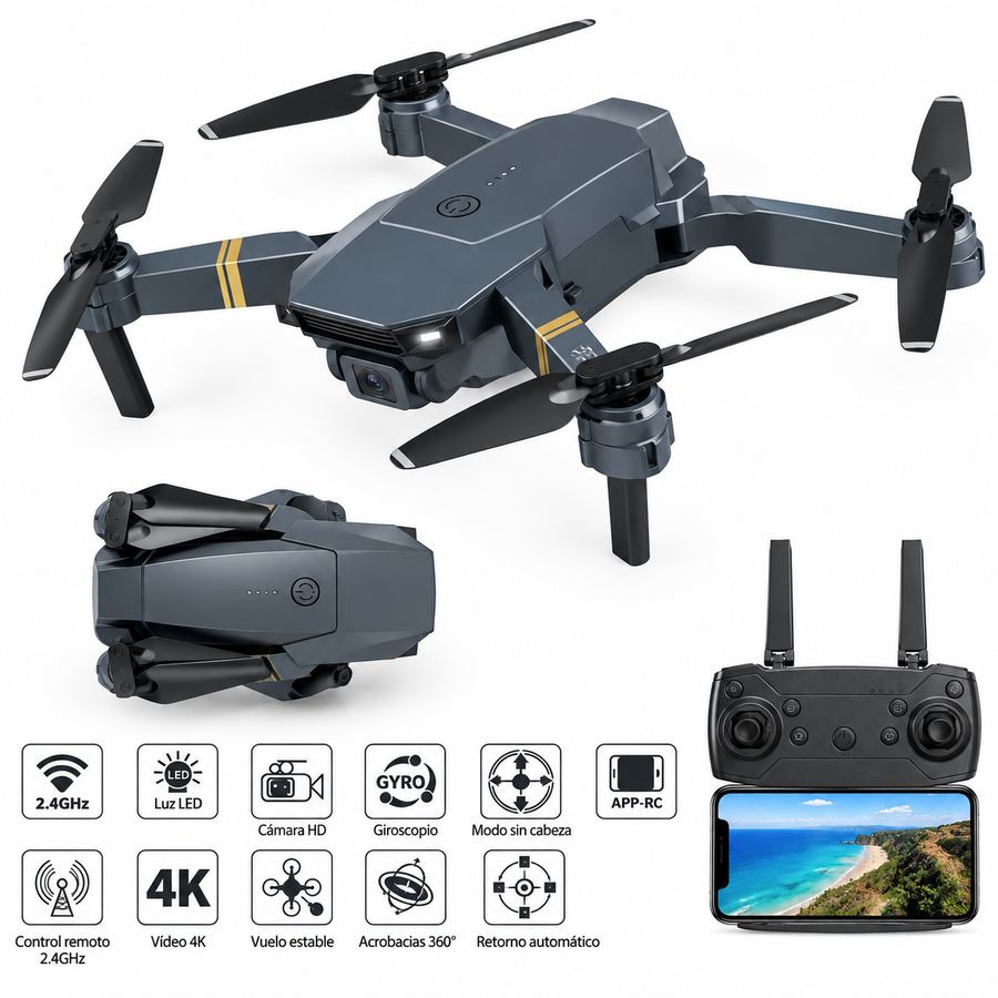 Dron con doble cámara 4K — imagen 17